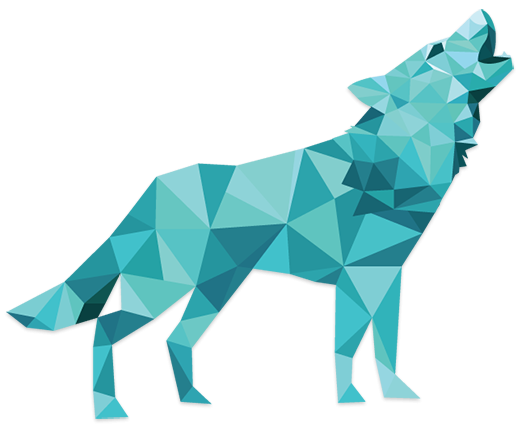 Teal Westwind wolf logo, representing IT solutions